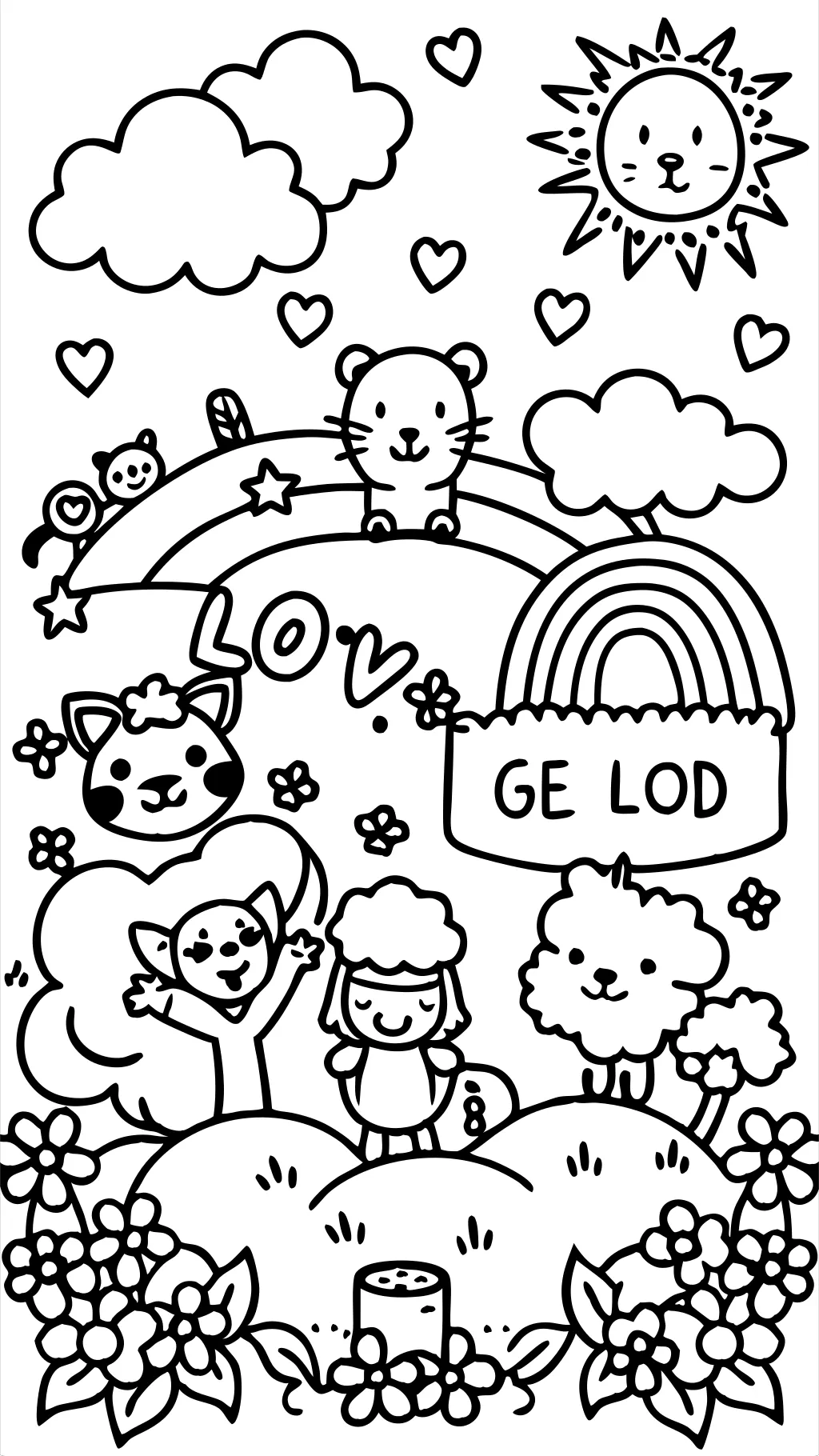 children’s christian coloring pages